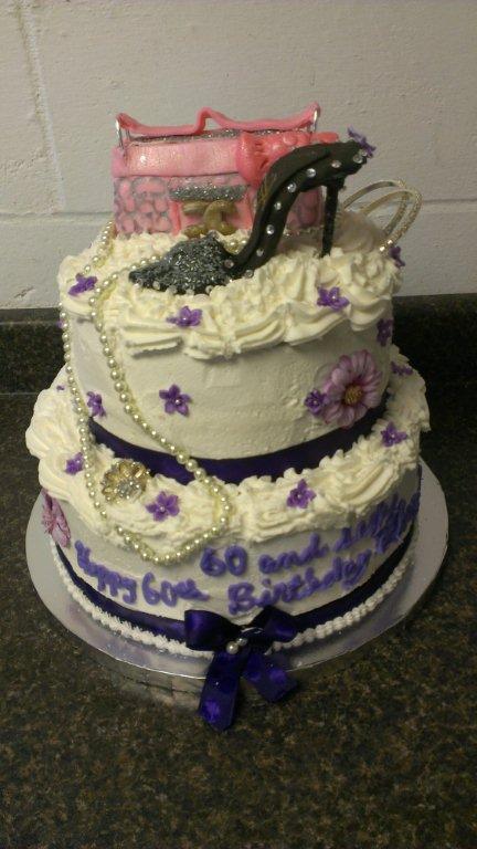 60th Birthday cake-