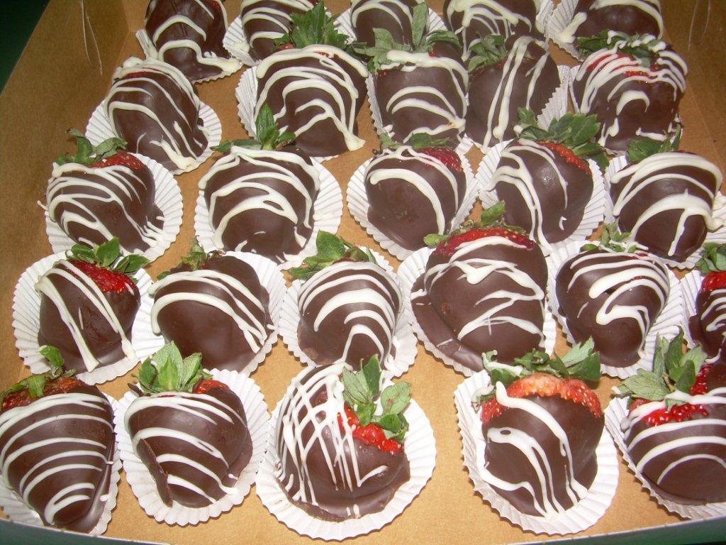 Chocolate covered strawberries-
