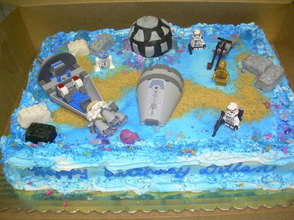 lego star wars cakes