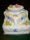 TUBBY TIME BABY SHOWER CAKE-