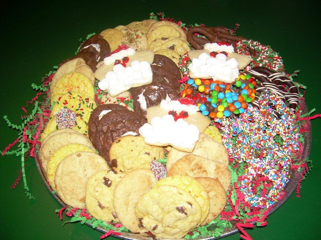 CHRISTMAS COOKIE TRAY-