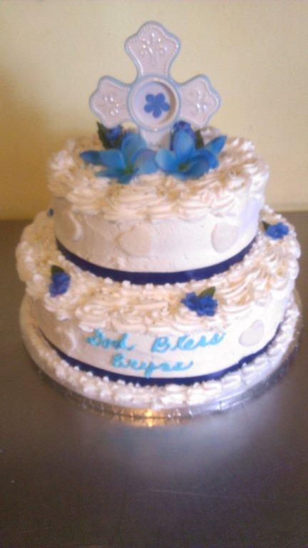 BAPTISM CAKE-