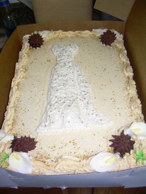 BRIDAL SHOWER CAKE-