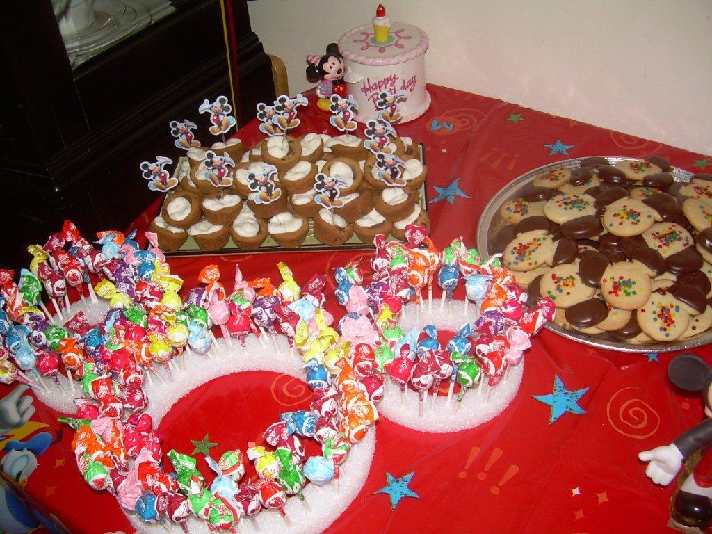 MICKEY MOUSE DESSERTS-MICKEY MOUSE COOKIES WITH EARS DIPPED IN CHOCOLATE, MICKEY MOUSE LOLLIPOP EARS, MICKEY MOUSE CAKE POPS.....