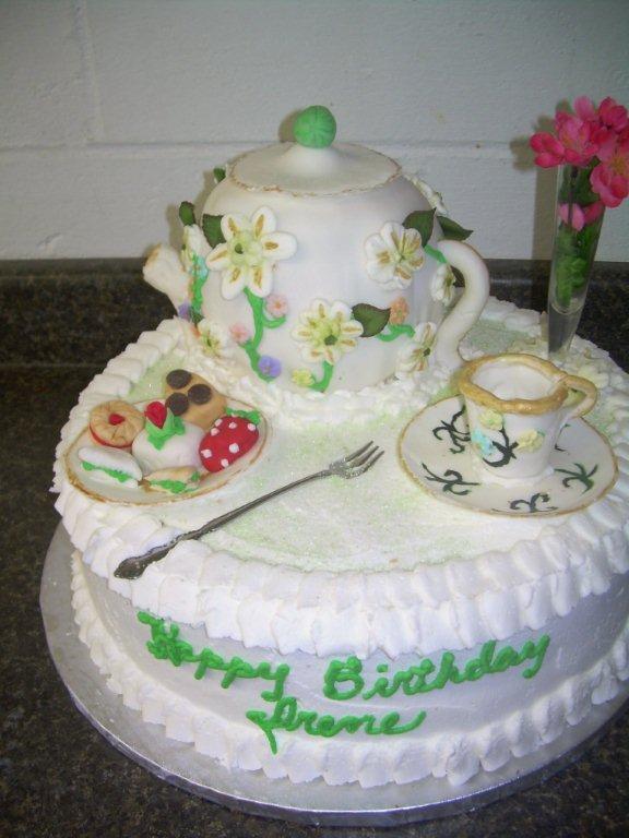 Tea Set Cake-